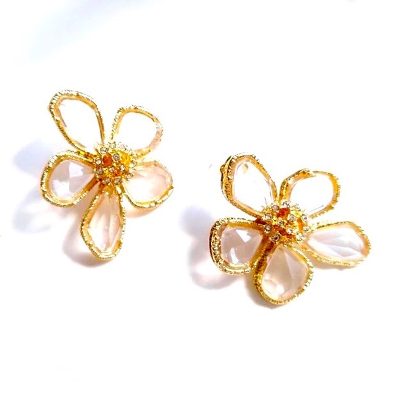 Anthropologie Jewelry - 🍋2/$30 New Anthro Floral Tapestry Earrings